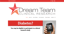 Desktop Screenshot of dreamteamresearch.com