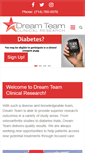 Mobile Screenshot of dreamteamresearch.com